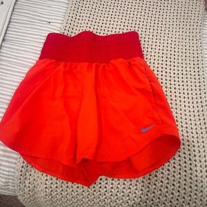Nike Red Dri-FIT Athletic Shorts